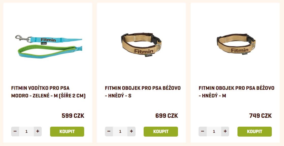 Doplnky pro psy_obojky
